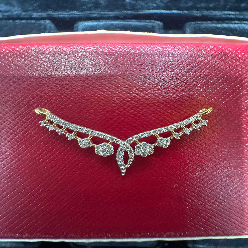 Diamond Necklace For Women - 0.20 Ct - DZ-NK-02255