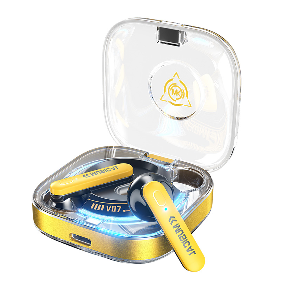 Wekome V07 Wireless Earphone - Yellow