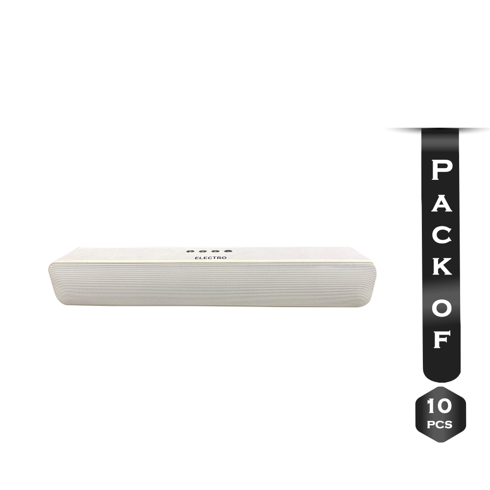 Pack Of 10 Pcs M8 Smart Wireless Desktop Speaker - White