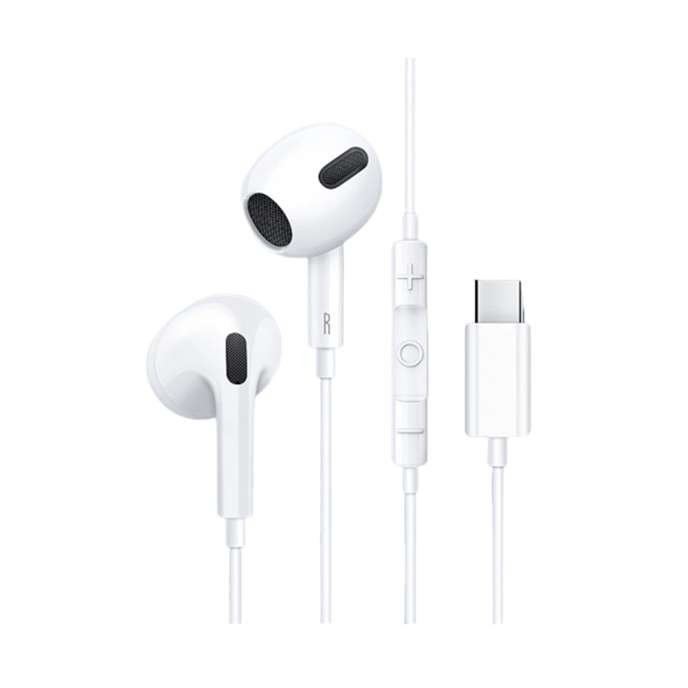 Baseus Encok C17 Type-C In-Ear Wired Earphone - White