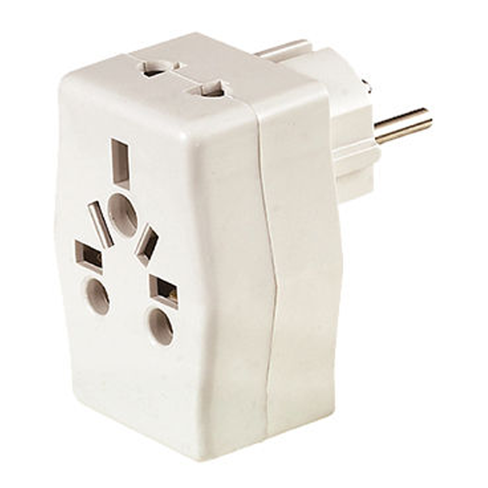 2 Pin Multi-Function Socket - White