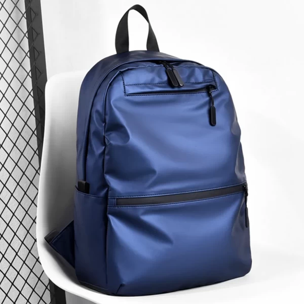Polyester BUFA04 Laptop and Travel Backpack - Blue