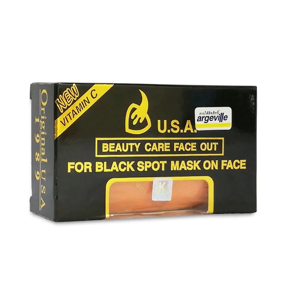 Original USA Beauty Care Face Out Black Spot Mask Soap - 120gm
