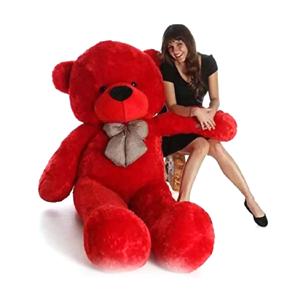 Extra Large Big Teddy Bear 2.5 Feet - Red