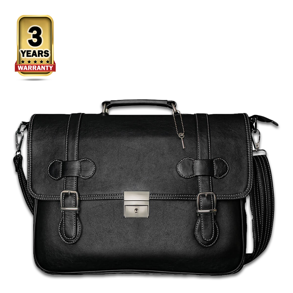 Leather Office Bag For Men - OB -1010