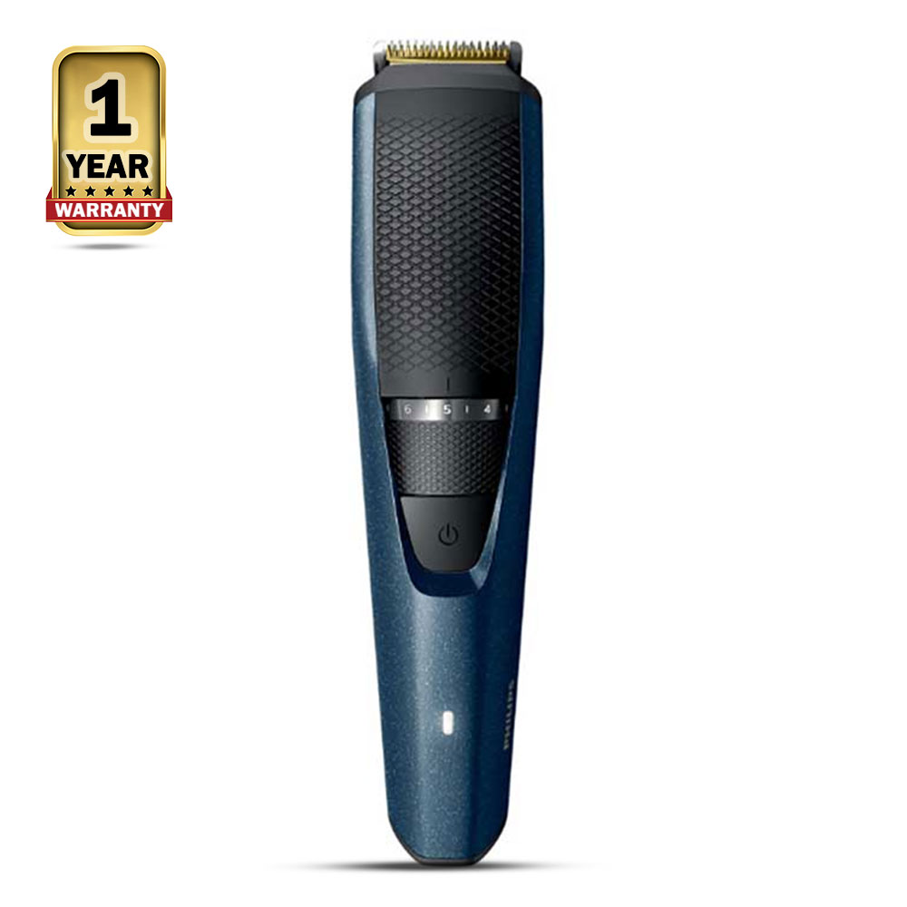 Philips BT3235/15 Series 3000 Beard Trimmer For Men - Blue And Black