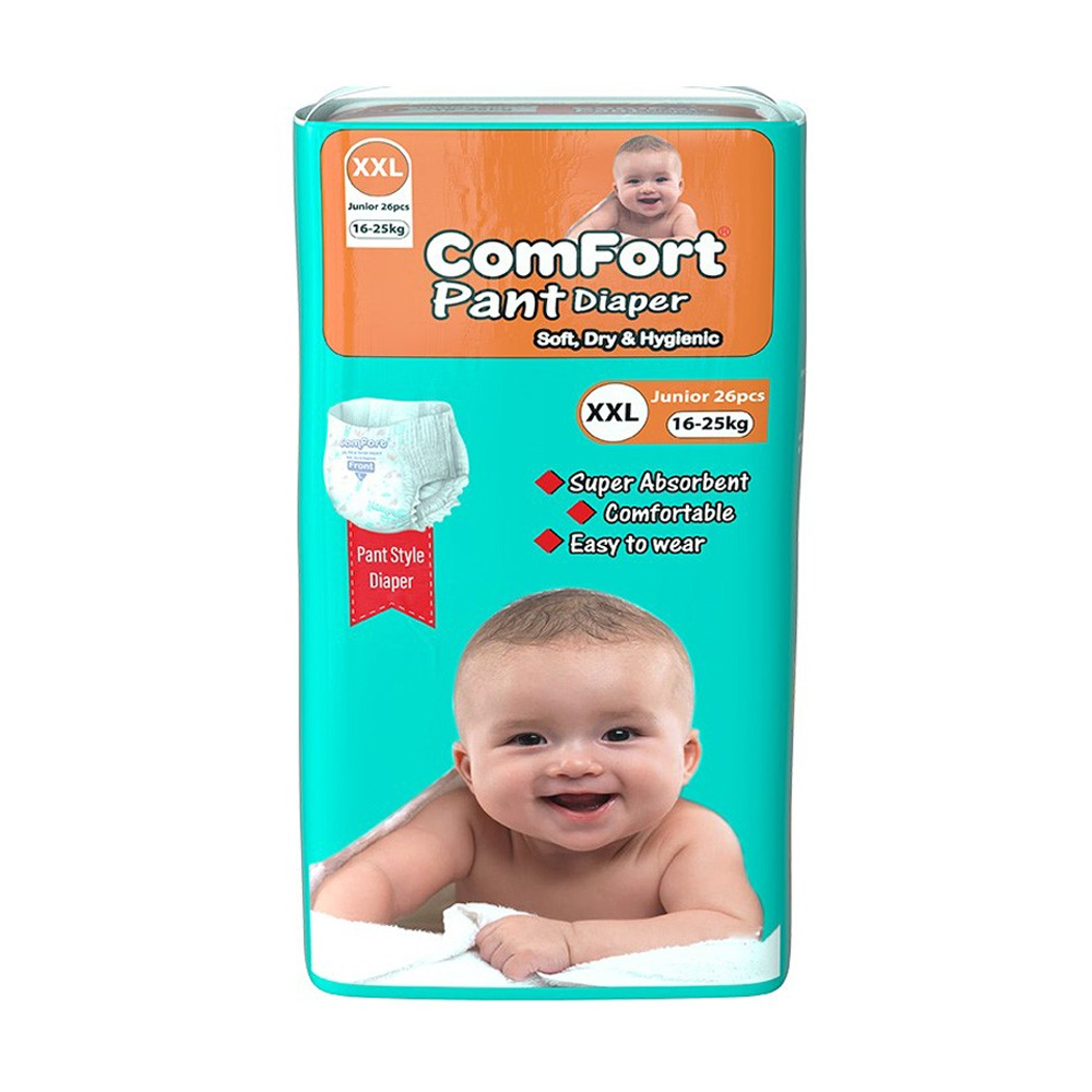 Comfort Pant Diaper XXL - 16-25Kg - 26 Pcs