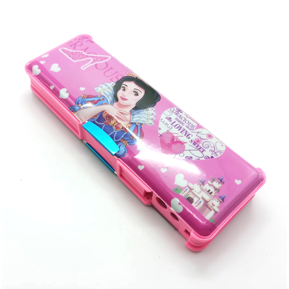 Magnetic Pencil Box With Sharpener - Pink - 240317963