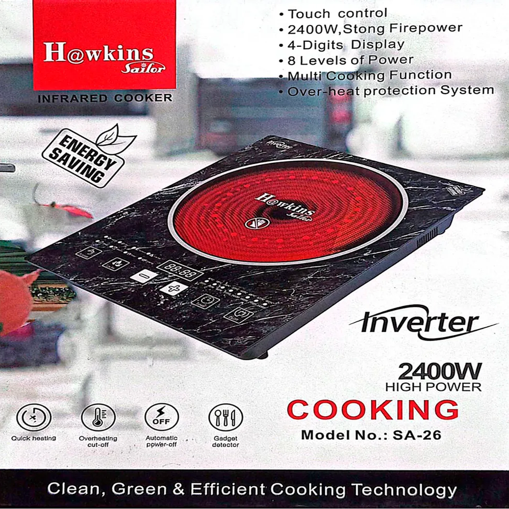 Hawkins SA-26 Sailor Infrared Cooker - 2400W