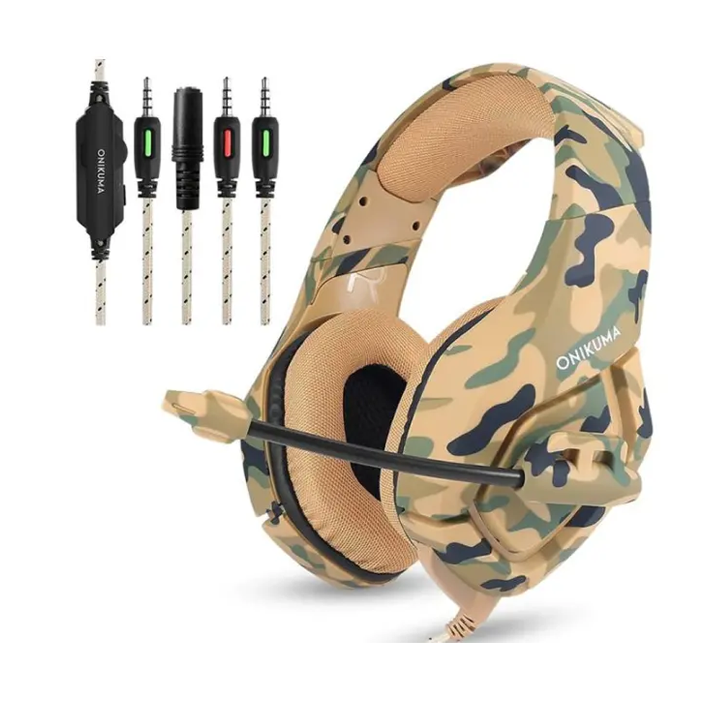 Gaming headset ps4 camouflage hot sale