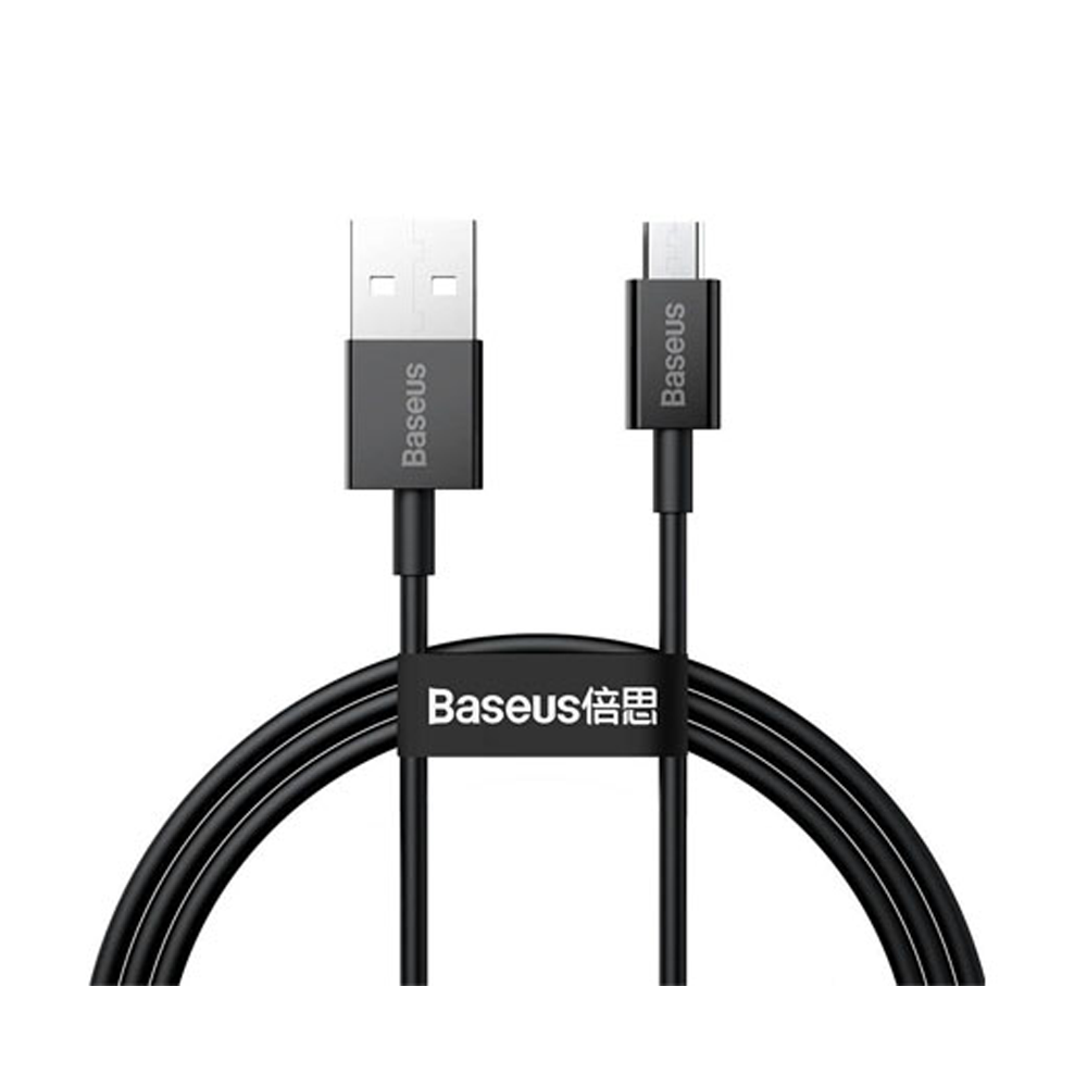 Baseus Superior Series Fast Charging Data Cable USB to Micro 2A - 1m - Black