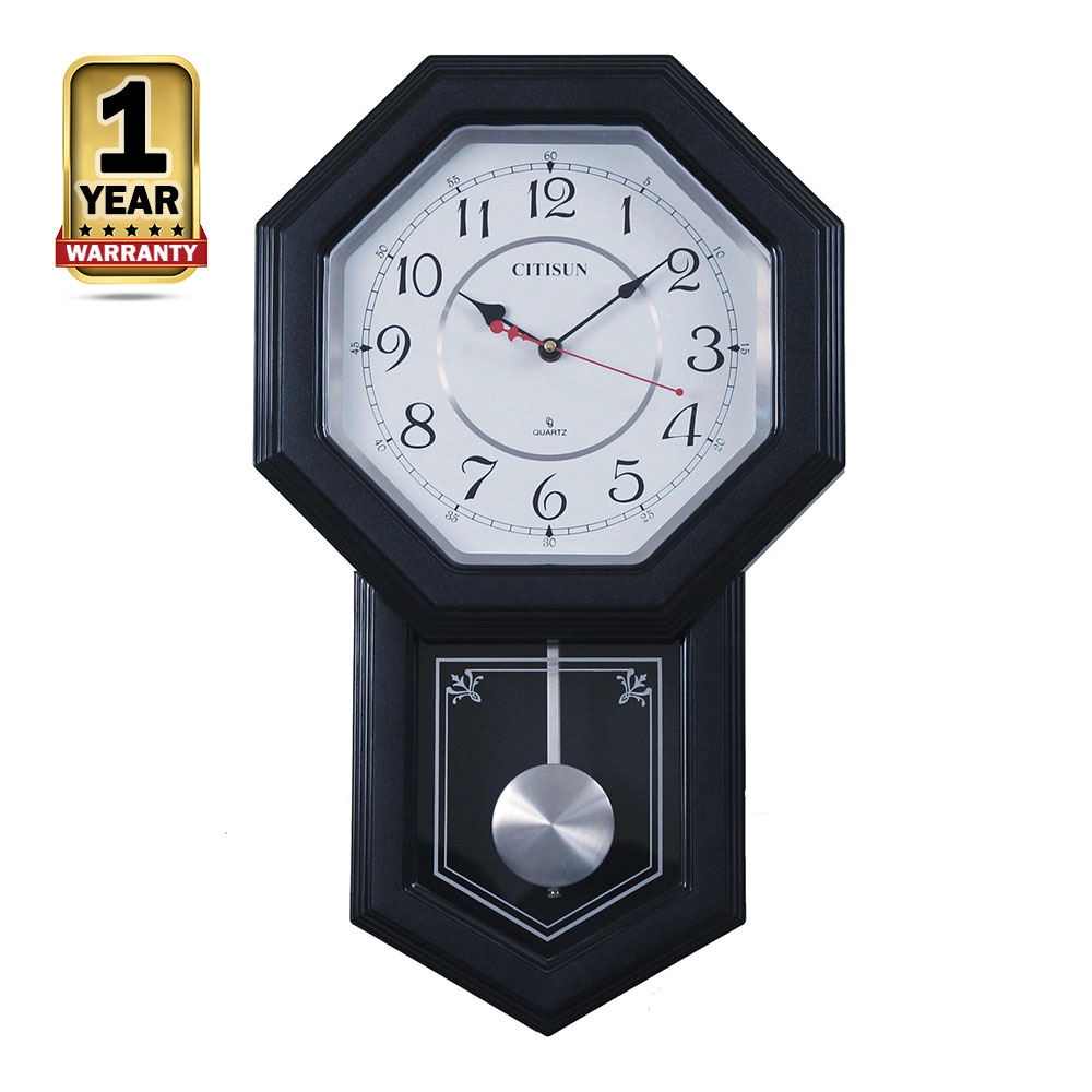 Citisun Wall Clock Black and White Citisun 55/P