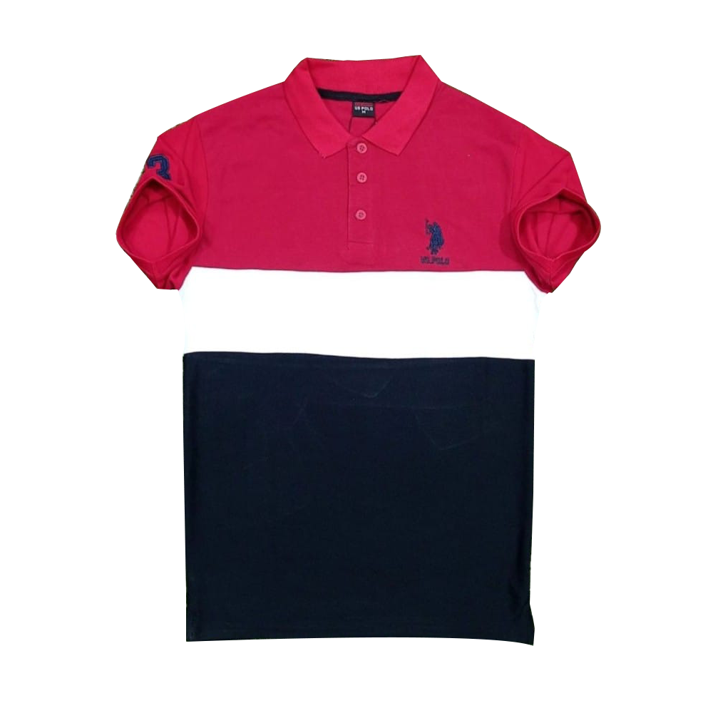 Cotton Polo Shirt For Men - Multicolor