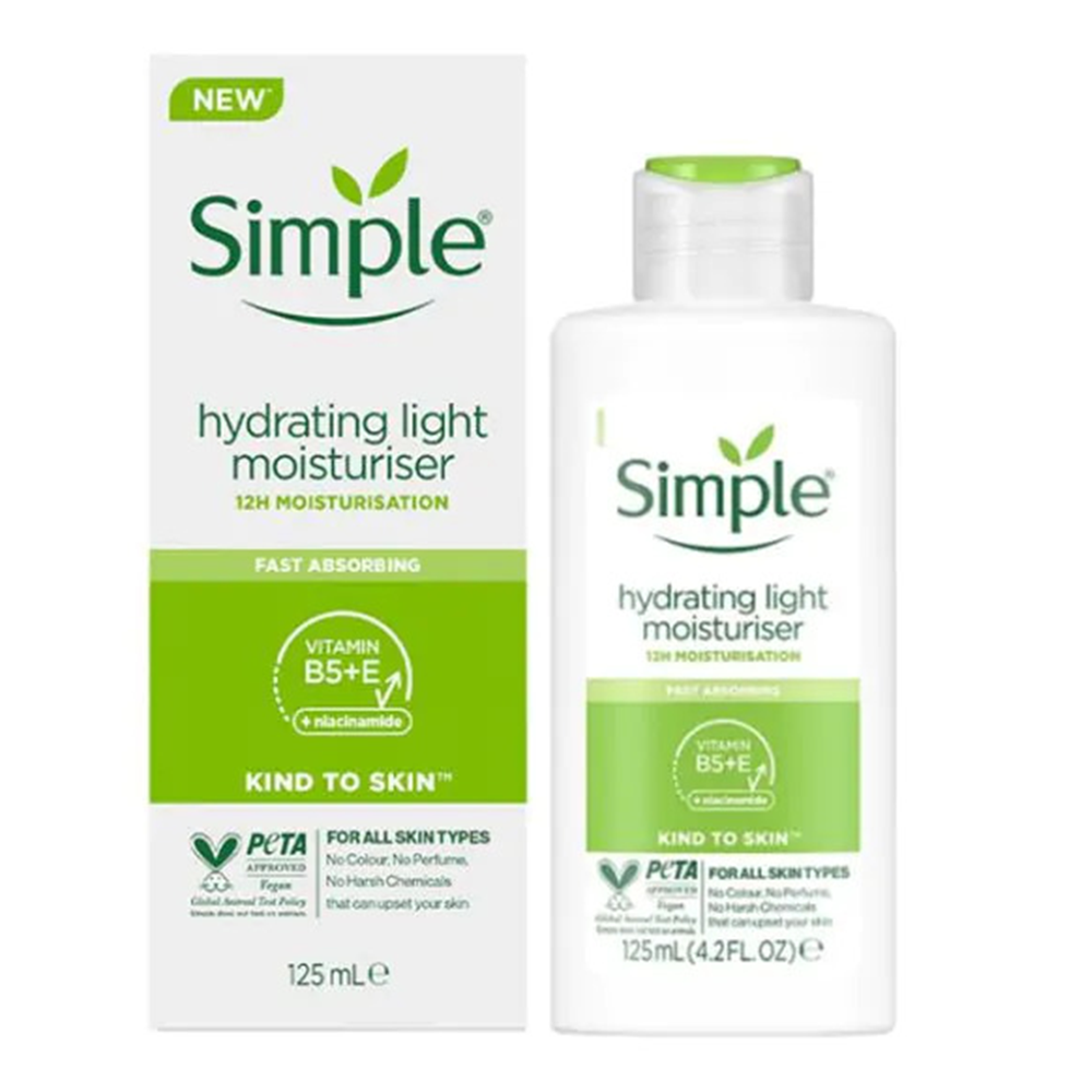 Simple Skin Hydrating Light Moisturiser - 125ml - CN-124