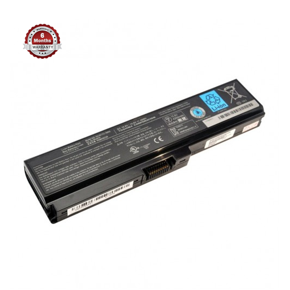 Laptop Battery PA3817U for Toshiba Satellite - 5200 mAh - Black