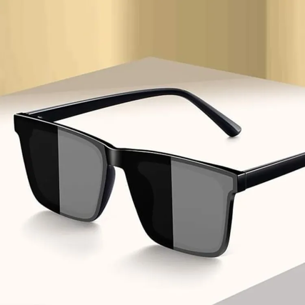 Polycarbonate Polarized Luxury Sunglass For Men - Black