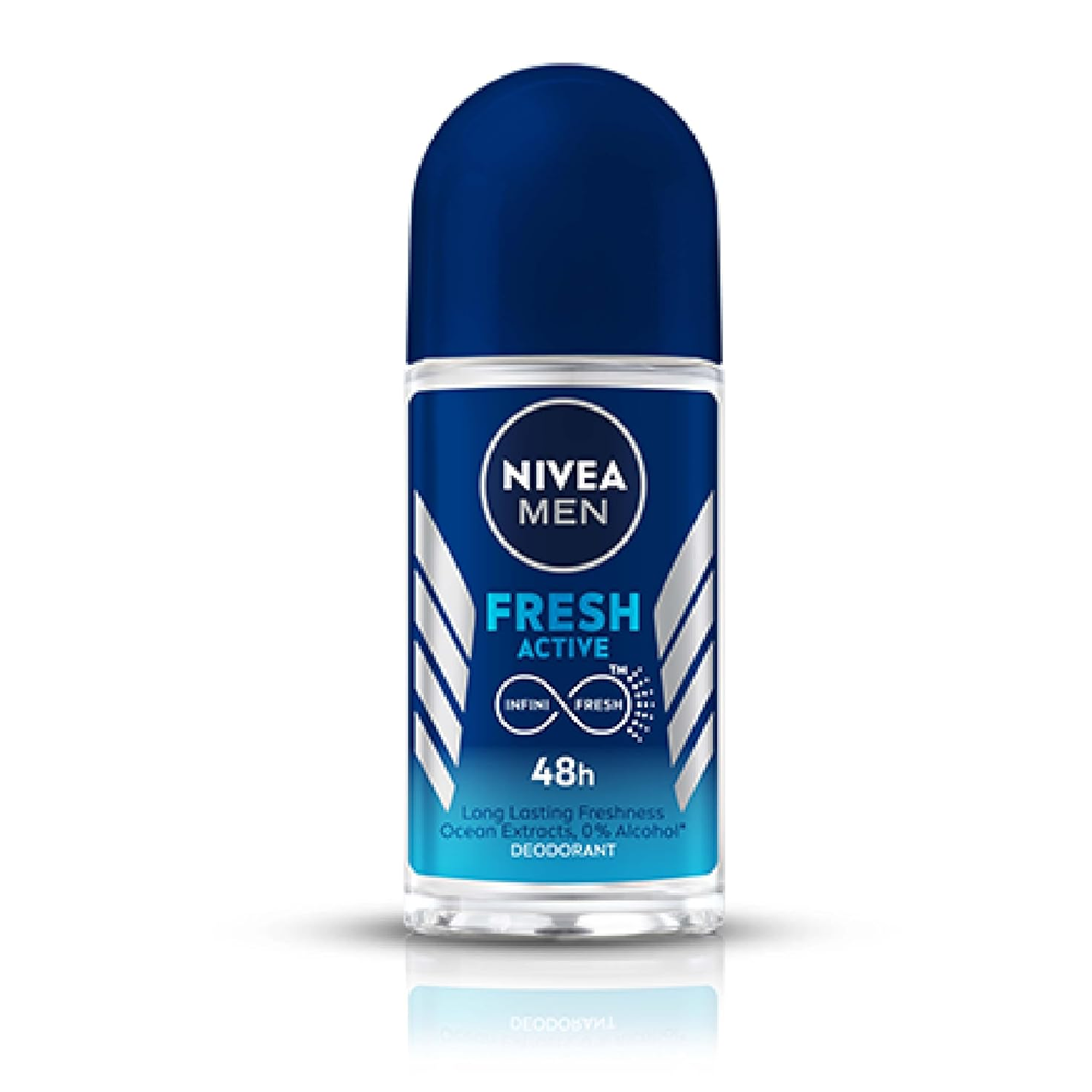 Nivea Men Fresh Active Roll On - 50ml