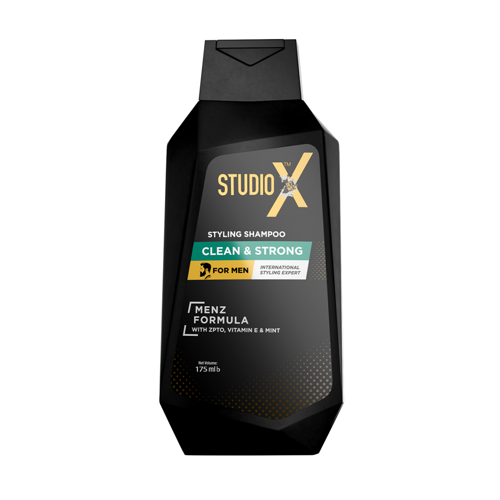 Studio X Clean & Strong Shampoo for Men - 175ml - EMB149