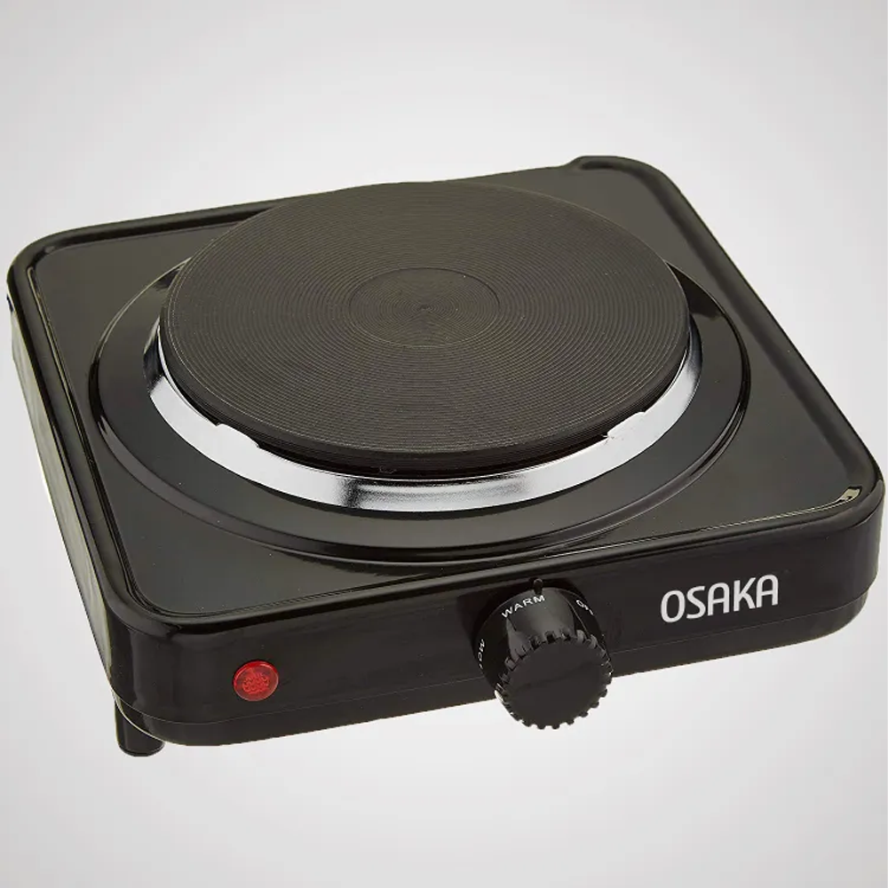 Electric Stove Hot Plate Cooker - 1000W - Black