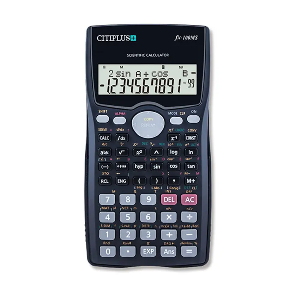 Citiplus Fx-100Ms Scientific Calculator - Black