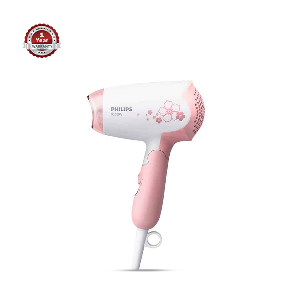 Philips HP8108 Dry Care Hair Dryer For Women - Pink And White