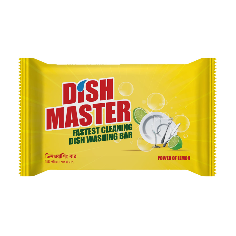 Dish Master Dish Washing Bar - 75gm