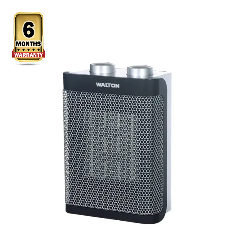 Walton WRH-PTC0X Mini Room Heater - Black and Silver