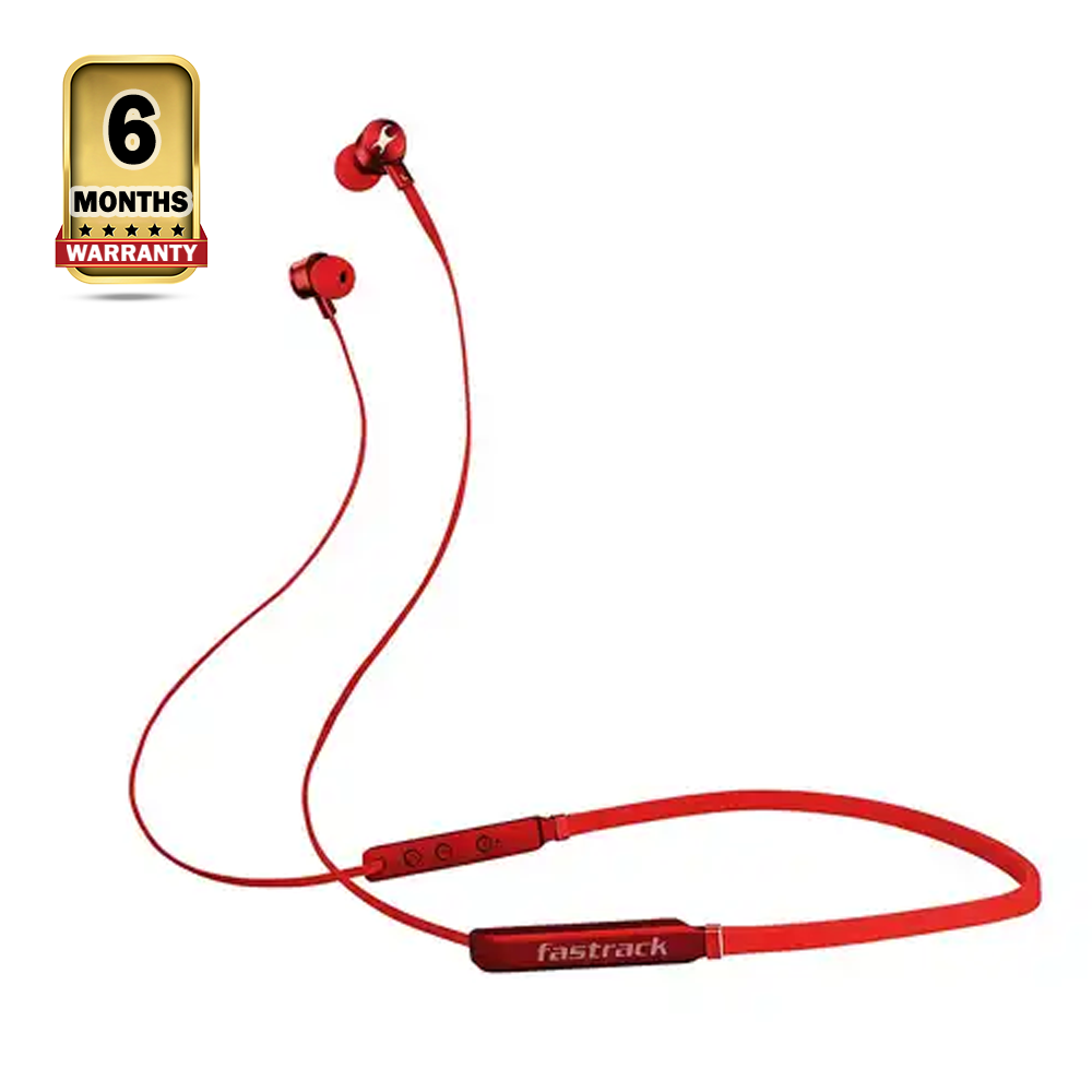 Fastrack Reflex Tunes FB1 Wireless Neckband Red