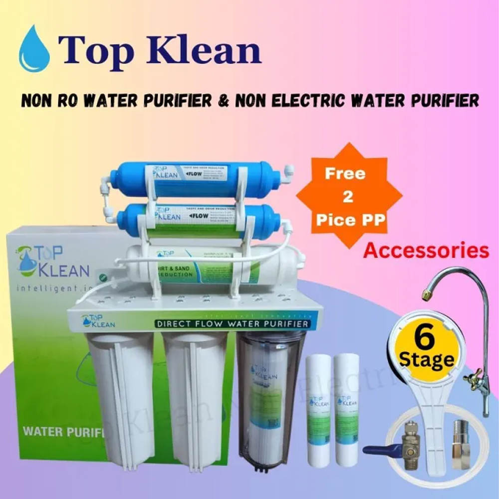 Top Klean Six Stage Non RO Water Purifier