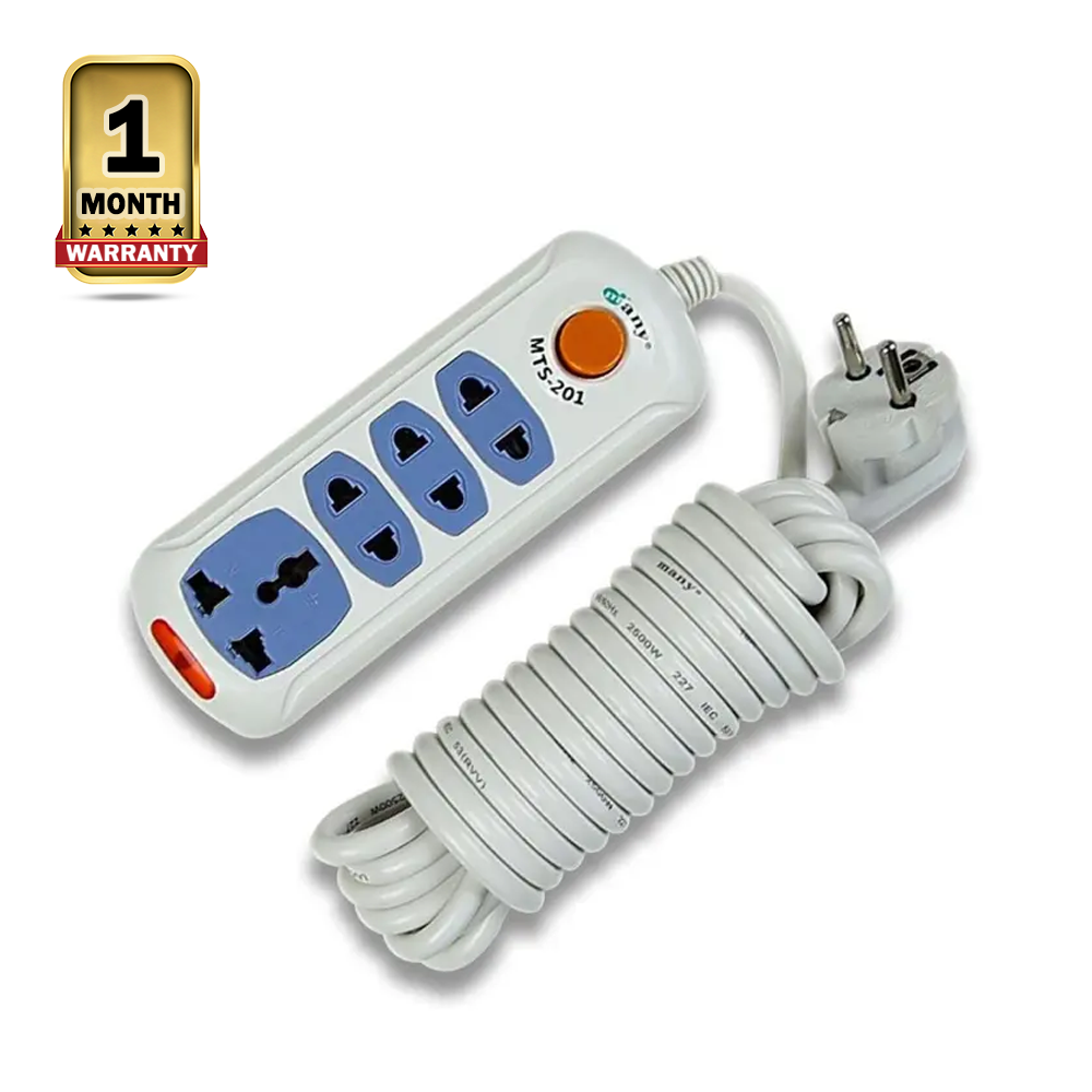 Many MTS-201 2Pin 4 Port Multiplug - 5 Meter 