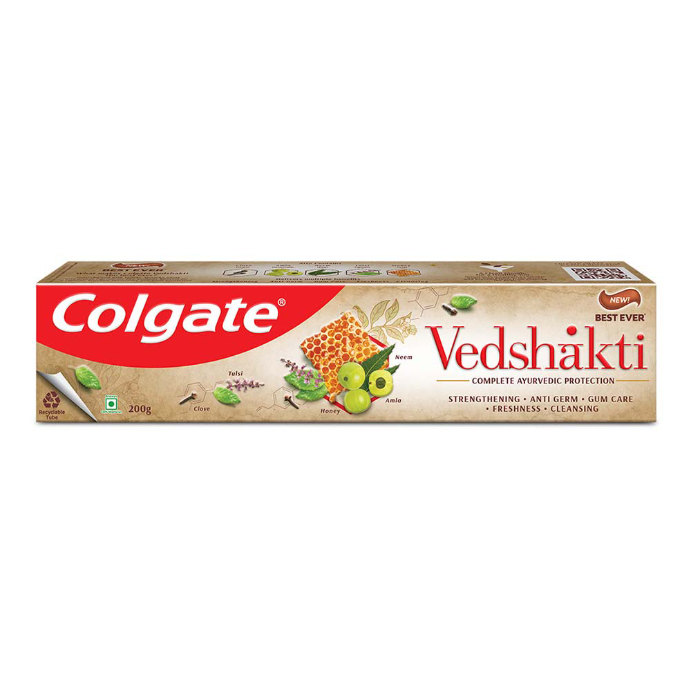 Colgate Swarna Vedshakti Toothpaste - 200 gm - CPDX