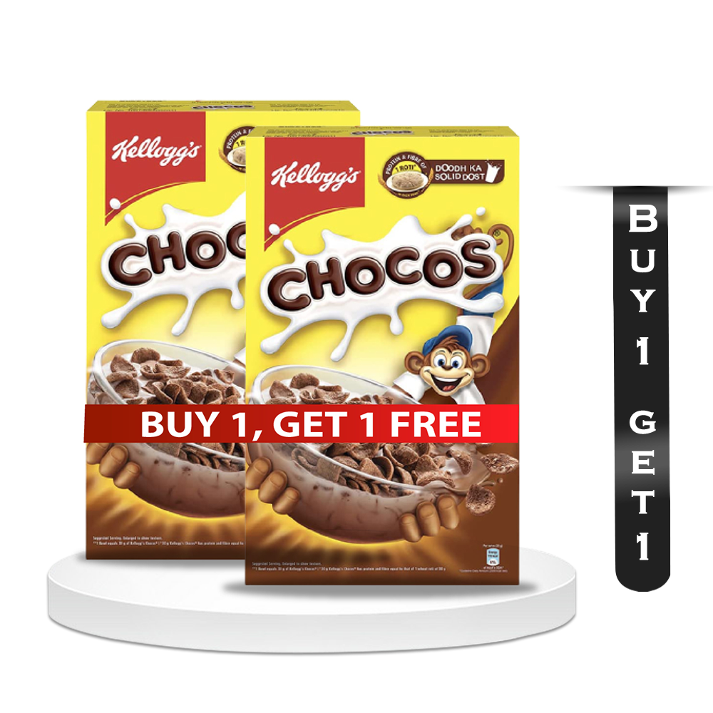 Kelloggs Chocos Chocolate Breakfast Cereal Buy 1 Get 1 Free - 2x714gm - CH56