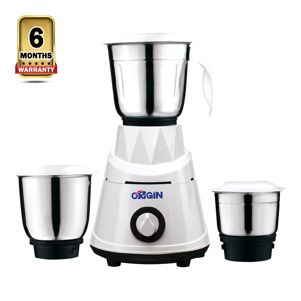 Origin OBL15GM60 3 In 1 Stainless Steel Mixer Grinder 600W
