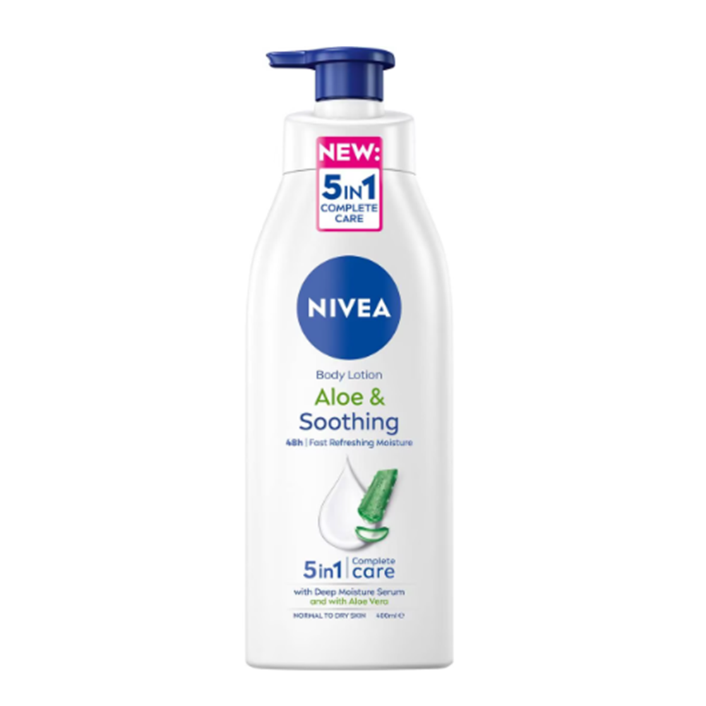 Nivea Aloe and Soothing Hydrating Body Lotion - 400ml - CN-143