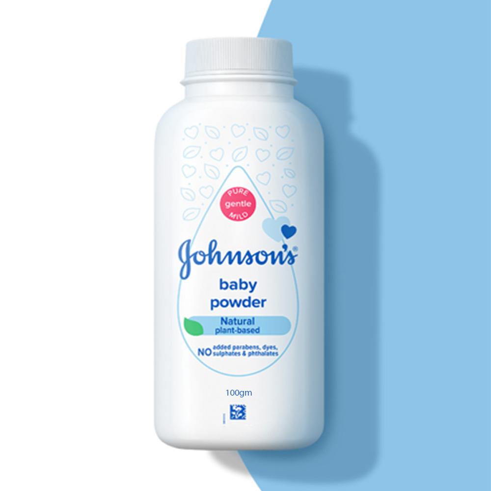 Johnsons Natural Plant Based Baby Powder - 100gm - 79633380