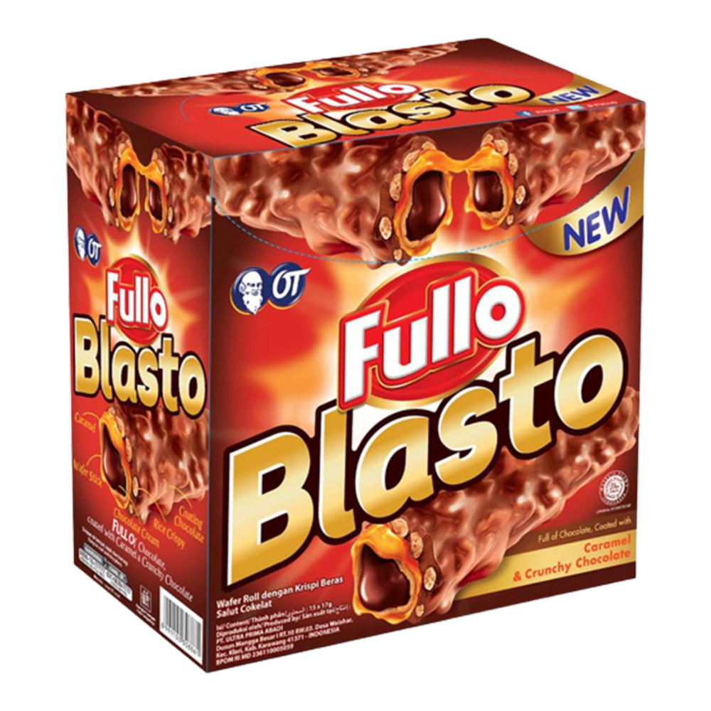 Fullo Blasto Chocolate Wafer - 15pcs