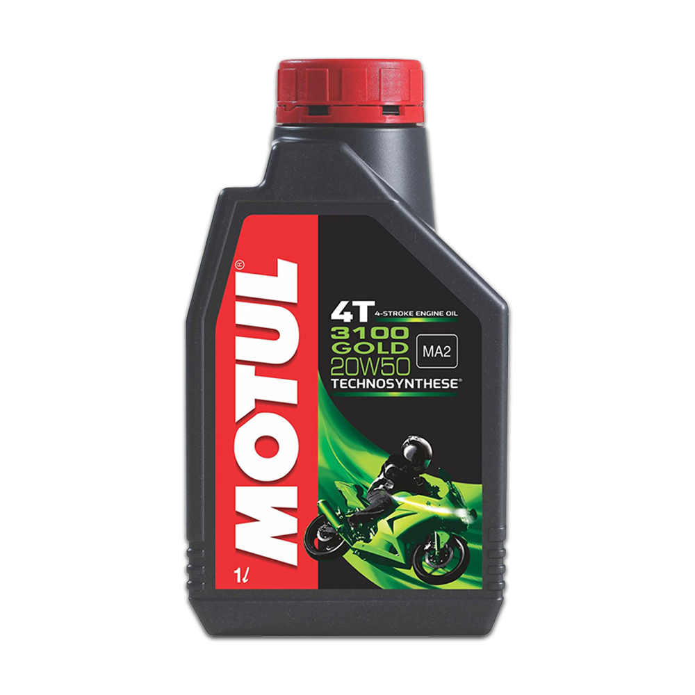 Motul 3100 20W50 Semi-Synthetic Motorcycle Engine Oil - 1L