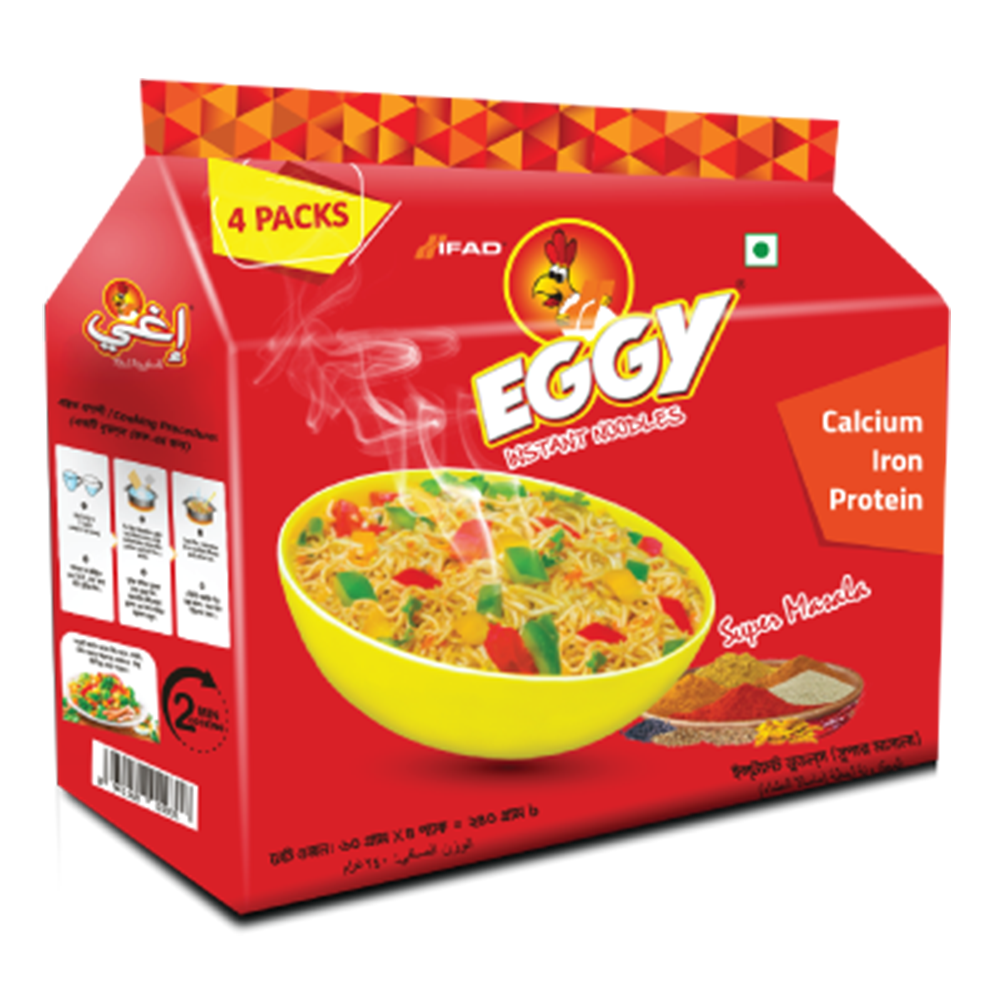 Ifad Eggy Masala Instant Noodles - 4 Pcs - 240gm