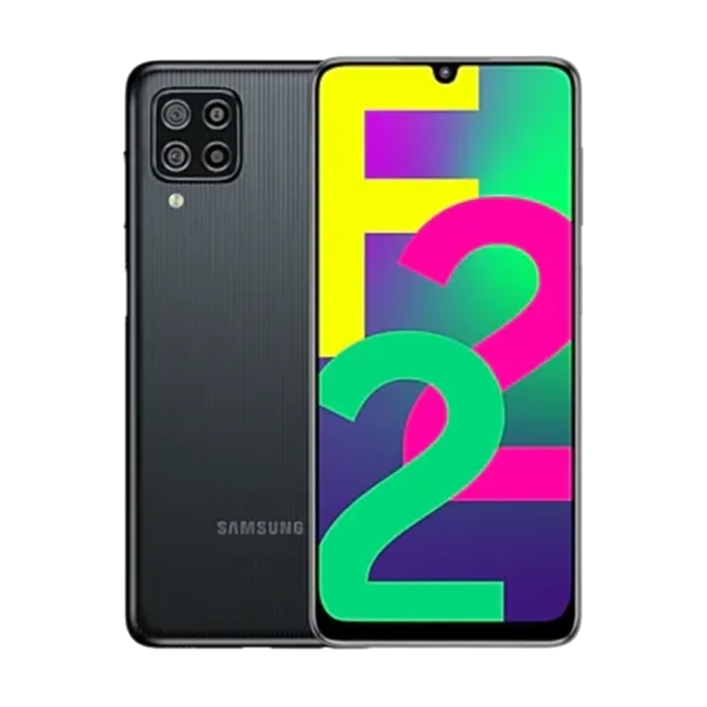 Samsung Galaxy F22 Smart Phone - 48MP Camera - 6GB RAM - 128GB ROM - 6.4 inch - Black