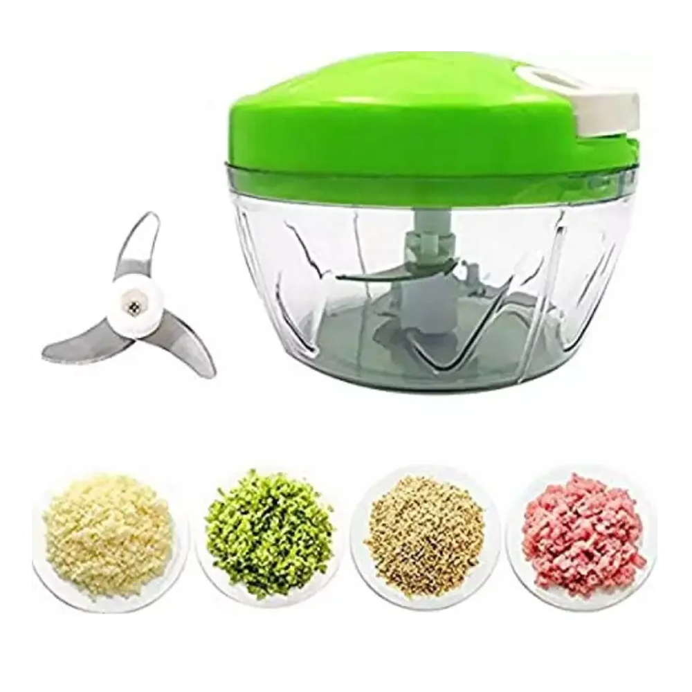 Manual Vegetable Kitchen Speedy Chopper - Green