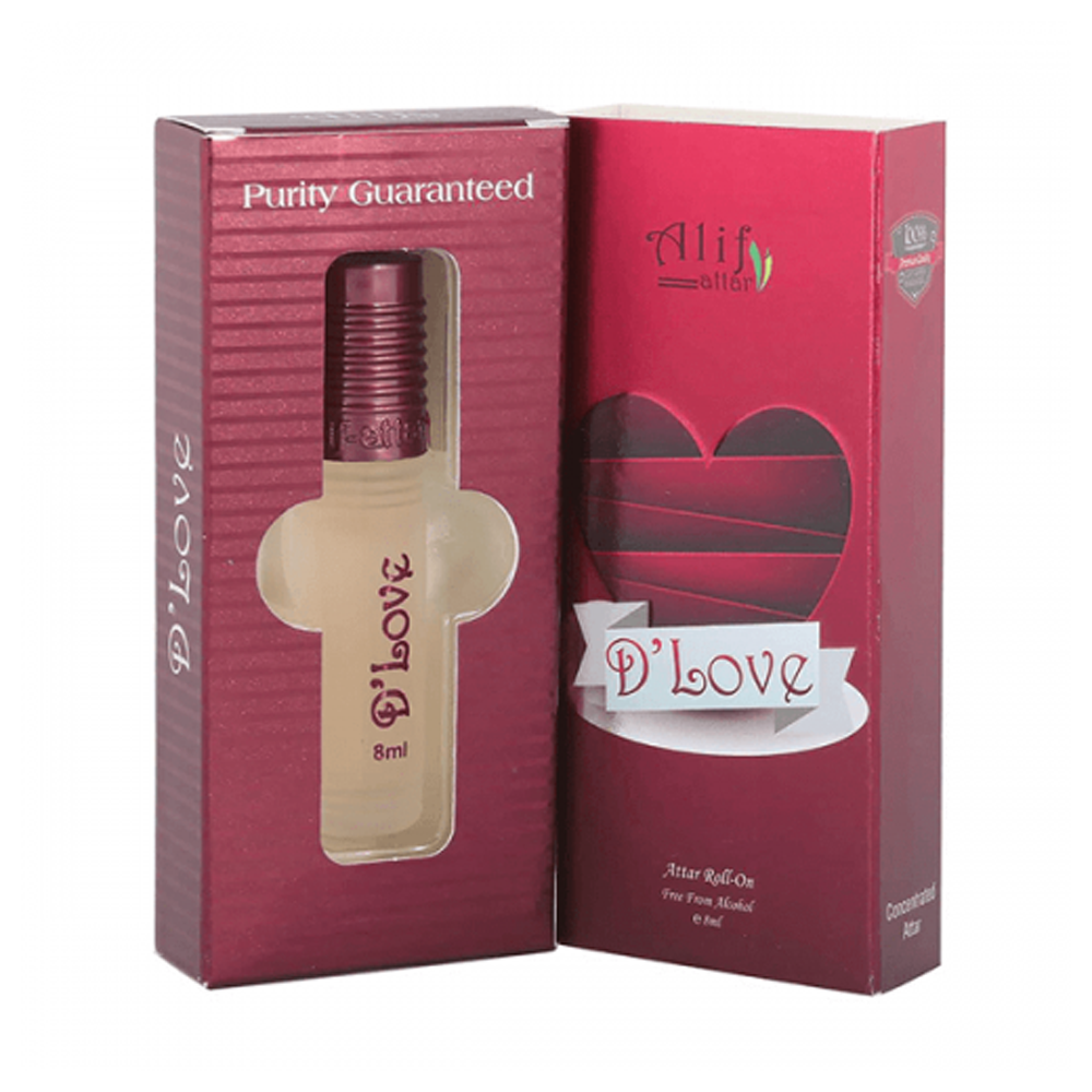 Alif DLove Attar - 8ml