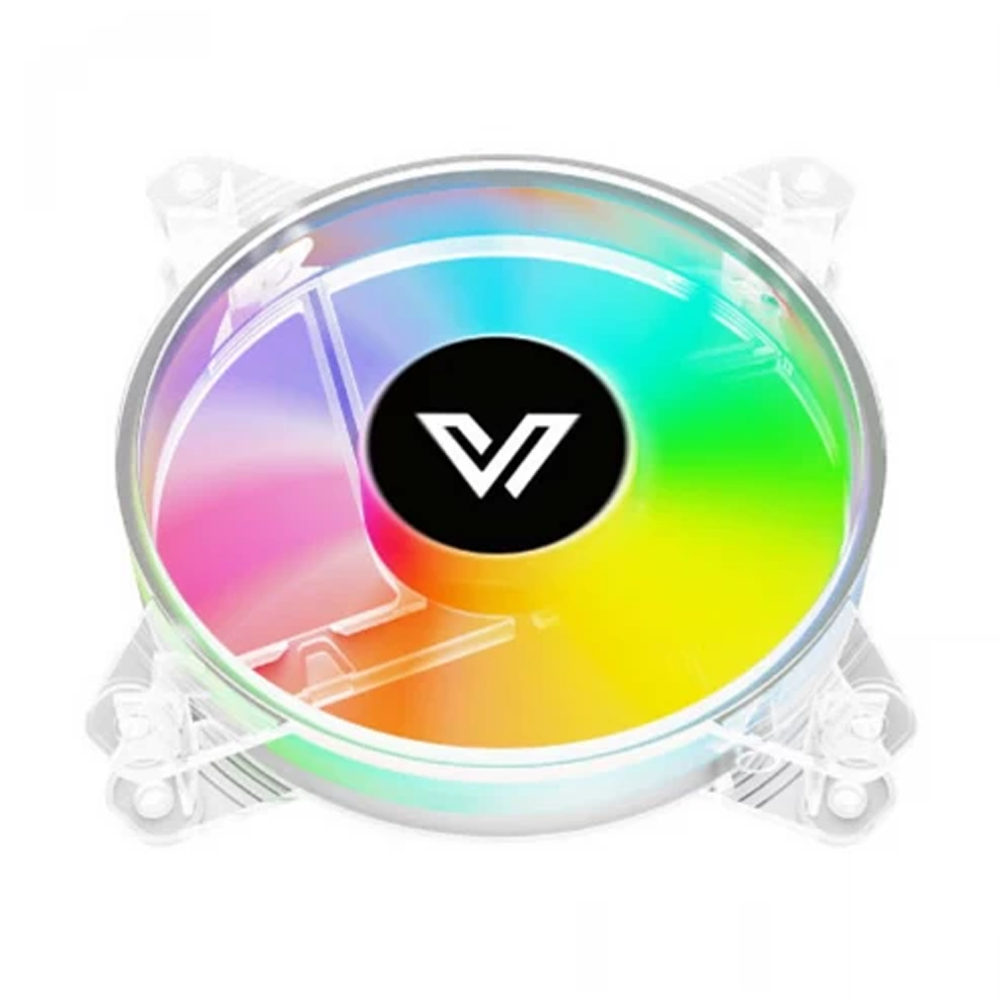 Value Top VT-1256 120mm Static Casing Cooling Fan - Multi-color 