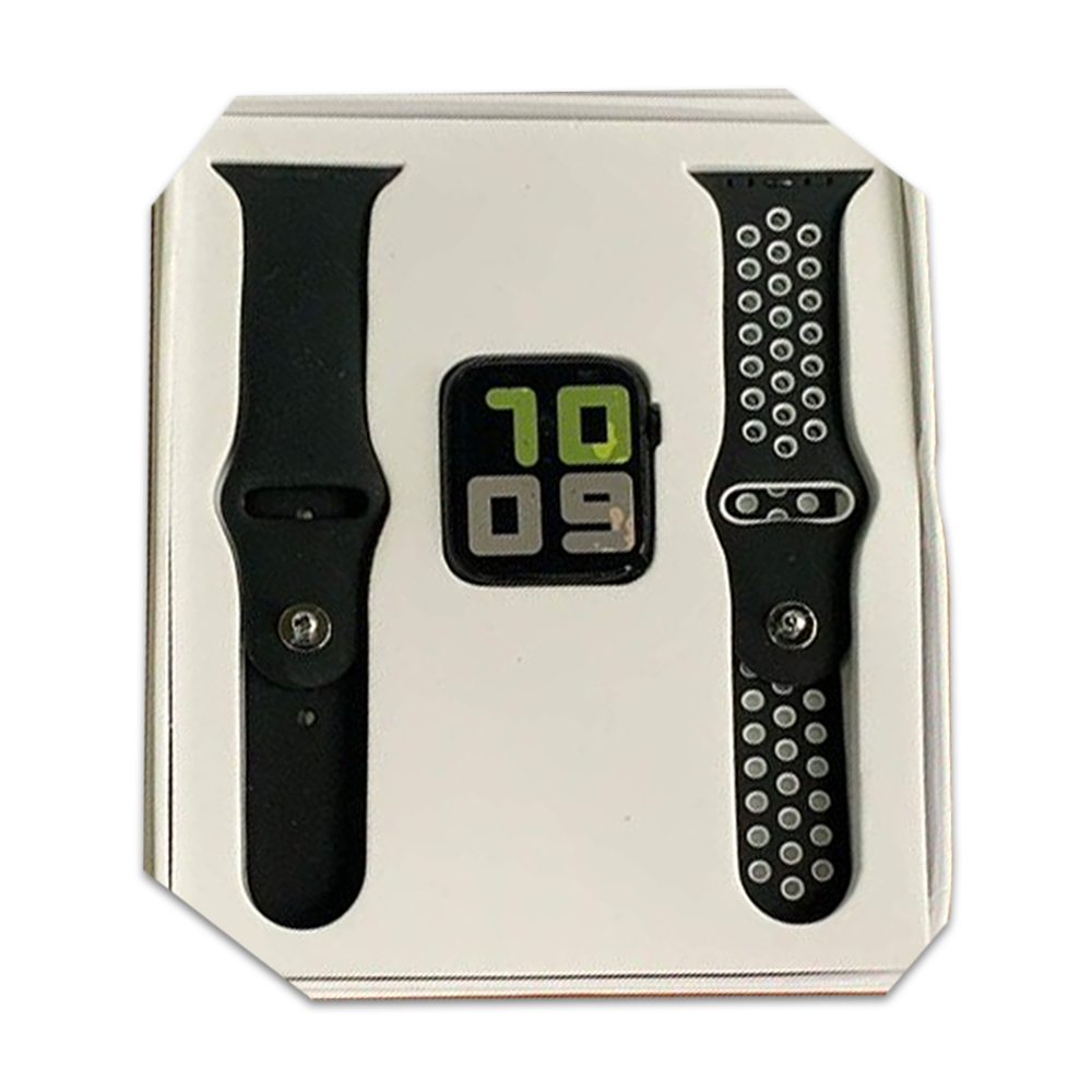 T55 Aluminum Alloy Smart Watch For Men - Black