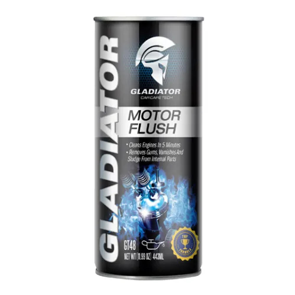Gladiator Motor Flush for Motorbike And Car - 443ml