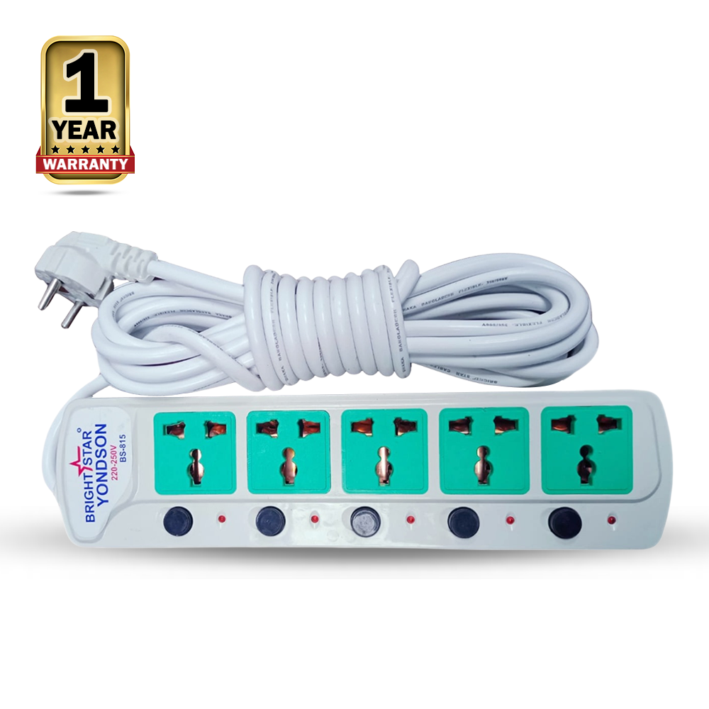 BrightStar Multi Plug - 5 Port - 5M - 815