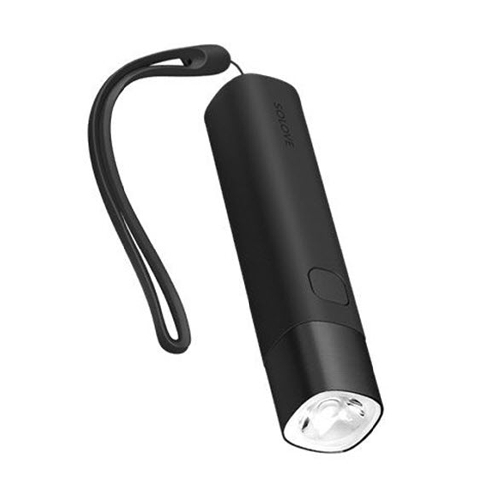 Xiaomi Solove Chasing X3s Usb Rechargeable Flashlight and Power Bank - 3000mAh 