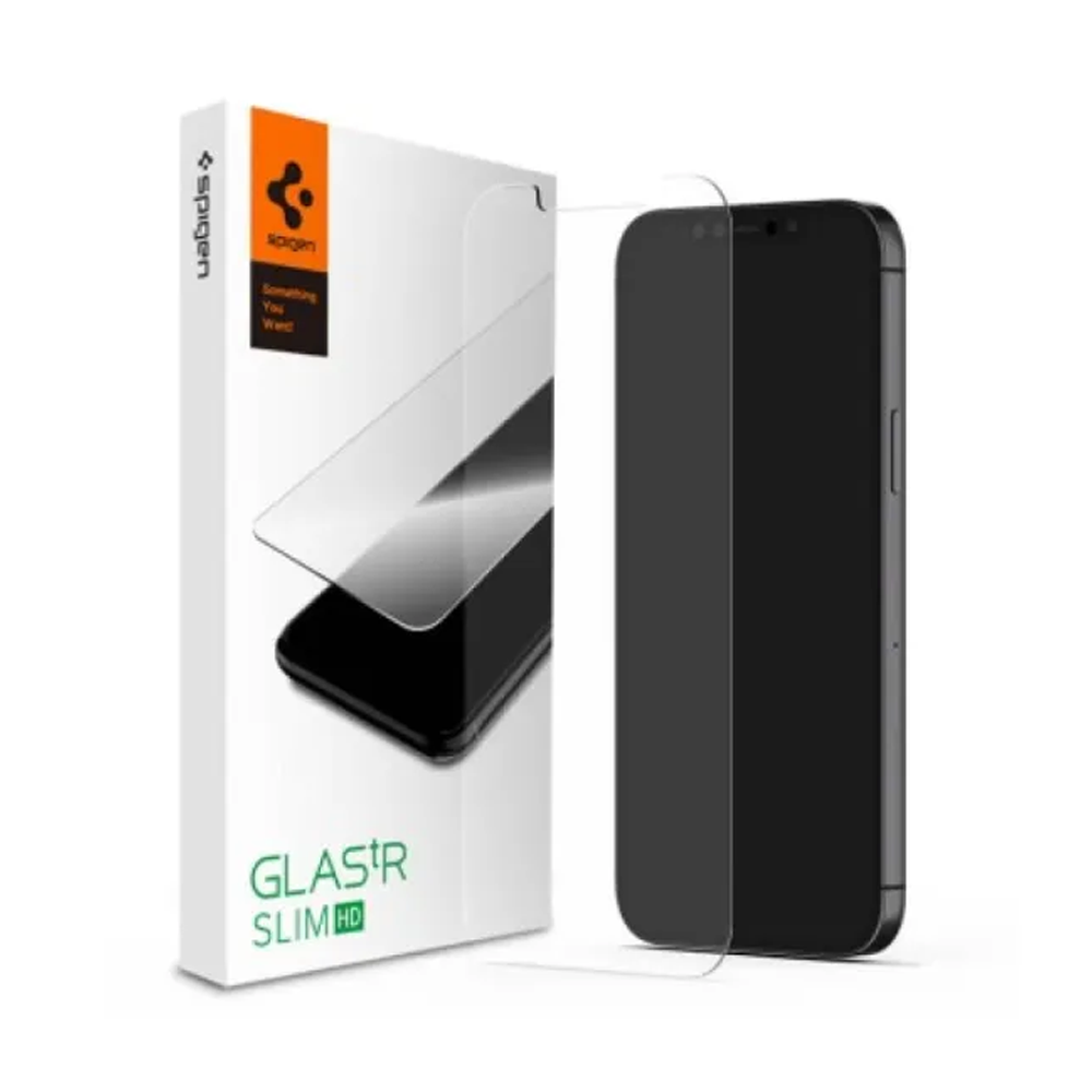 Spigen Full Cover Glass TR Slim HD Screen Protector for iPhone 12 Mini