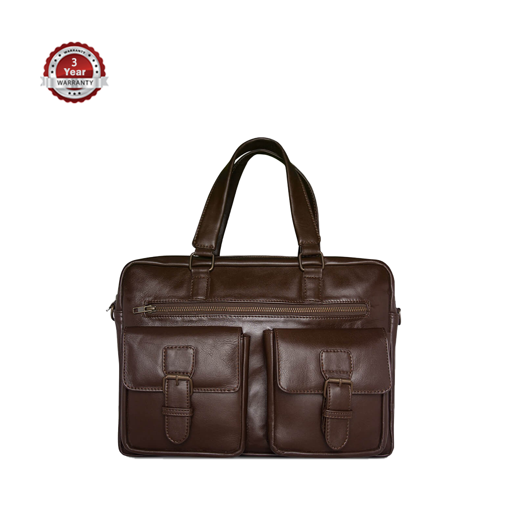 Leather Office Bag For Men - OB -1006