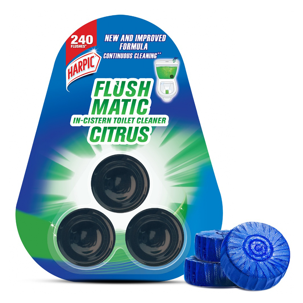 Harpic Flushmatic Citrus Toilet Cleaner - 150gm - Ha11F