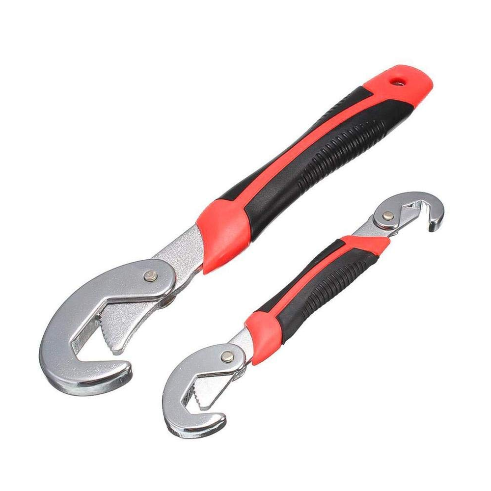 Snap and Grip 2 In 1 Universal Wrench - Silver